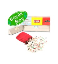 Plastik Okey Takımı 1. Sınıf Kalite Büyük Boy Seti