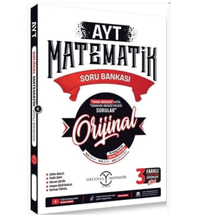 Orijinal Ayt Matematik Soru Bankası