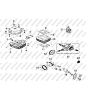 Mondial Atv Terralender Lx200 Denge Mili Orj