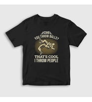 Presmono Unisex Çocuk Siyah Throw Ufc Mma Hediye Güreşçi Güreş T-Shirt 499301tt