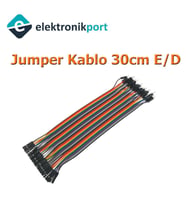 Jumper Kablo (Erkek - Dişi) 30 cm 40 adet