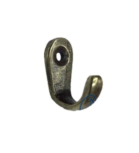 Tekli Anahtar, Bijuteri, Vitrin, Dekor Askısı - Antik, 10x18x22 Mm