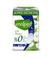 Molped Pure & Soft Hijyenik Ped Gece 18'li