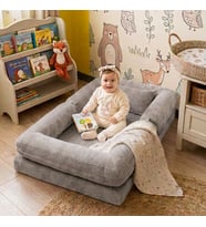 Oyun Alanlı Bebek Yer Yatağı Montessori Yatak Sünger Çocuk Karyola