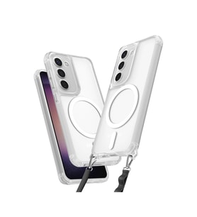 Samsung Galaxy S23 Plus Kılıf Enka Magsafe Silikon Kılıf - Şeffaf