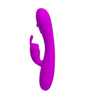 LilituShop USB Şarjlı 30 Fonksiyonlu Klitoris Uyarıcılı Teknolojik Tavşan Vibratör Penis