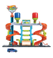 Hot Wheels Mega Araba Yıkama Kulesi - Mavi Su Dünyası (Çok Renkli)
