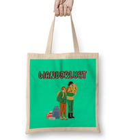 funny Travel gift design lover-Trippin Wanderlust Journey Adventurer Vacation Bez Çanta Uzun Saplı