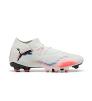 Puma Future 8 Match Fg/Ag Erkek Çoklu Çim Zemin Kramponu 10859301 Beyaz
