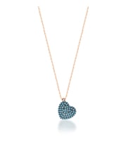 EMILIANO JEWELLERY SİLVER 925 AYAR ZİRKON TAŞLI KALP KOLYE