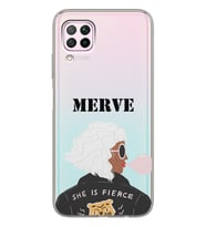 Huawei Fierce Tasarımlı Şeffaf Telefon Kılıfı