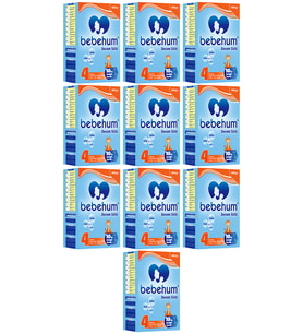 Bebehum 4 Numara Devam Sütü 12 Ay+ 400 gr x 10 Adet