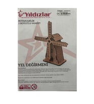 Yıldızlar Demonte 3 Boyutlu Ahşap Maket Yelkenli