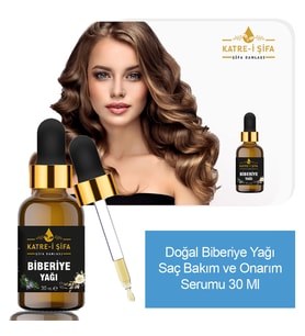 Doğal Biberiye Yağı Saç Bakım ve Onarım Serumu 30 ml