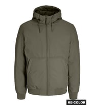 JCOFUSION PU BOMBER JACKET SN Olive
