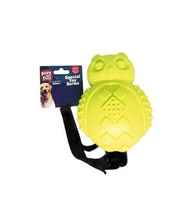 Playfull Sesli Lüx Baykuş Köpek Eğitim Oyuncağı 30x10 Cm Sarı