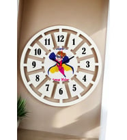Anneler Günü Hediyesi Duvar Saati 40cm 003 (Beyaz)