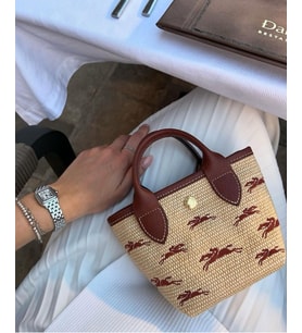 özel tasarımcı modeli hasır çanta