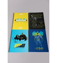 DEKOMUS İLE LİSANSLI BATMAN A4 80 YAPRAK 2 ADET KARELİ VE 2 ADET ÇİZGİLİ DEFTER OKUL SETİ