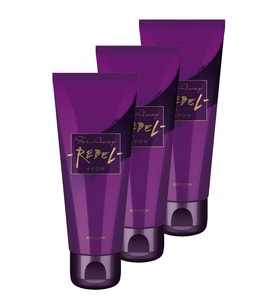 Avon Far Away Rebel Vücut Losyonu 125 Ml. Üçlü Set