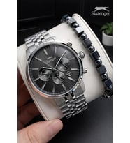 Slazenger 2 Yıl Garantili İç Fonksiyonları Aktif 10 Atm Suya Dayanıklı Erkek Kol Saati FG.SL.1812.05