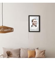 Atatürk Tasarımlı Yapışkanlı Sök Tak Çerçeve 20x30cm  32772