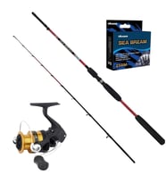 Shimano Fx 4000 - Kendo Sea Bream 180cm Tekne Olta Seti (Renksiz)