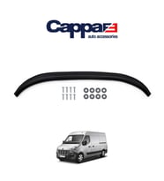 CAPPAFE Renault Master Ön Tampon Lip Eki Karlık (ABS) Piano Black 2010-2014