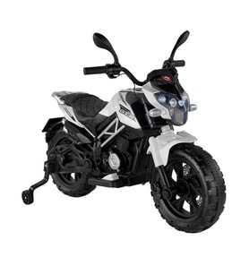 447 Motocross Akülü Motosiklet Beyaz