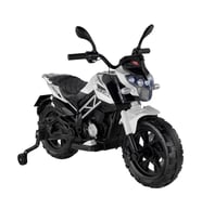 447 Motocross Akülü Motosiklet Beyaz