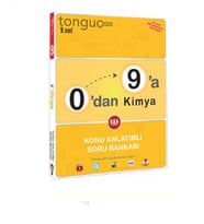 Tonguç Yayınları 0'dan 9'a Kimya Konu Anlatımlı Soru Bankası