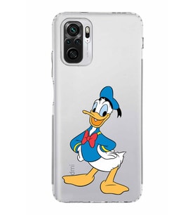 Xiaomi Poco M5s  Kamera Korumalı Kapak Donald Duck Tasarımlı Şeffaf  Kılıf