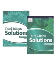 Oxford Solutions Third Edition Elelmentary Student's Book+Workbook+Downloadable CD
