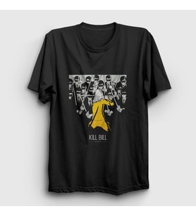 Presmono Unisex Siyah Gang Film Kill Bill T-Shirt 246363tt