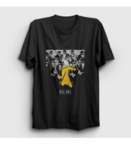 Presmono Unisex Siyah Gang Film Kill Bill T-Shirt 246363tt