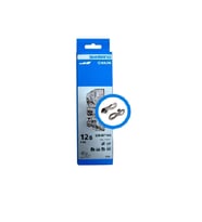 Shimano Zincir SLX CN-M7100 12 Vites Zincir Quıck-Link 138 Bakla (Siyah)