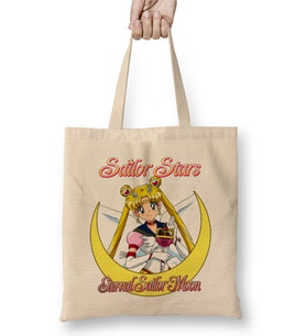 Sailor Moon Bez Çanta Uzun Saplı