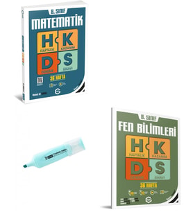 LGS 8.Sınıf Matematik Ve Fen Bilimleri Haftalık Kazanım Deneme Sınavı