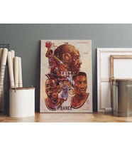 Michael Jordan Kanvas Tablo 40x55cm The Last Dance Poster