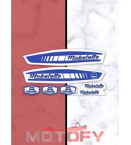 MOBYLETTE SÜPER 52 YAZI SETİ MAVİ