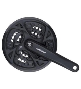 Shimano FC-M371 Bisiklet Aynakol 9 Vites Siyah 48x36x26T 170mm