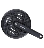Shimano FC-M371 Bisiklet Aynakol 9 Vites Siyah 48x36x26T 170mm