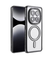 Xiaomi Redmi Note 14 Pro 5G Joke Simli Magneticsafe Kılıf - Siyah