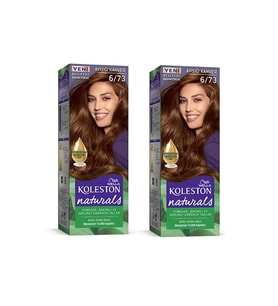 Naturals Saç Boyası Ayışığı Kahvesi 6/73 2x Paket