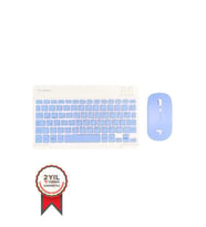 TORİMA Mavi TMK-04 Kablosuz Klavye Mouese Seti