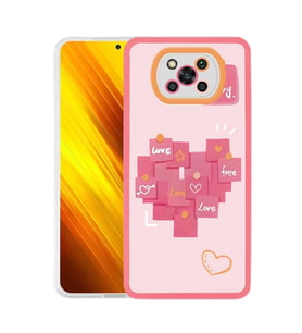 Xiaomi Poco X3 Kılıf Desenli Renkli Figürlü Kapak