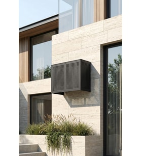 Klima Motoru/Dış Ünite Gizleme/Koruma Kafesi M 18000 BTU - 24000 BTU 110x56x85(H) Square