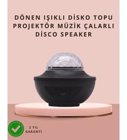 Northcity Uzaktan Kumandalı Ayarlanabilir Galaxy Gece Lambası - Sesle Aktive, Bluetooth Hoparlör, 10 Işık Modu