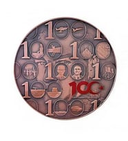 AgaKulche Türkiye Yüzyılı Bronz Sikke Coin  (Gümüş)
