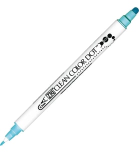 ZIG CLEAN COLOR ÇİFT UÇLU DOT KALEM TC-6100 036 BLUEBONNET